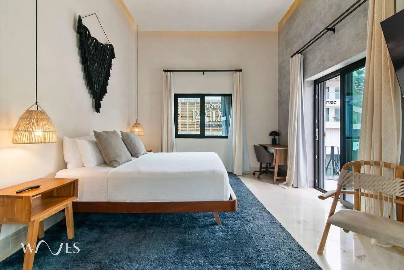 Prime 5Th Ave Stay - 2Br With King Beds & City Views Playa del Carmen Lejlighed