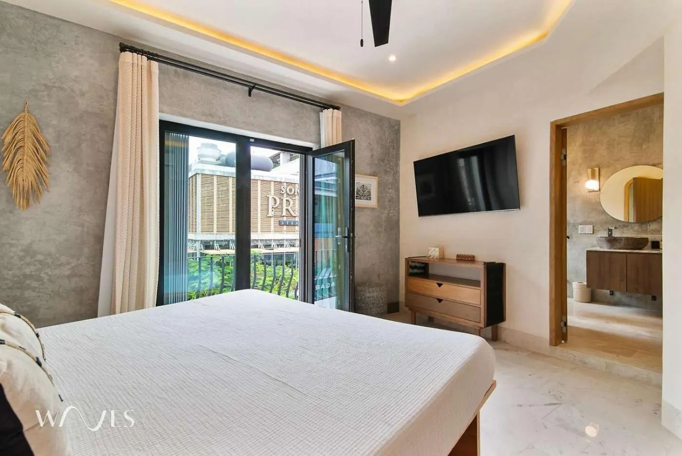Lejlighed Prime 5Th Ave Stay - 2Br With King Beds & City Views Playa del Carmen