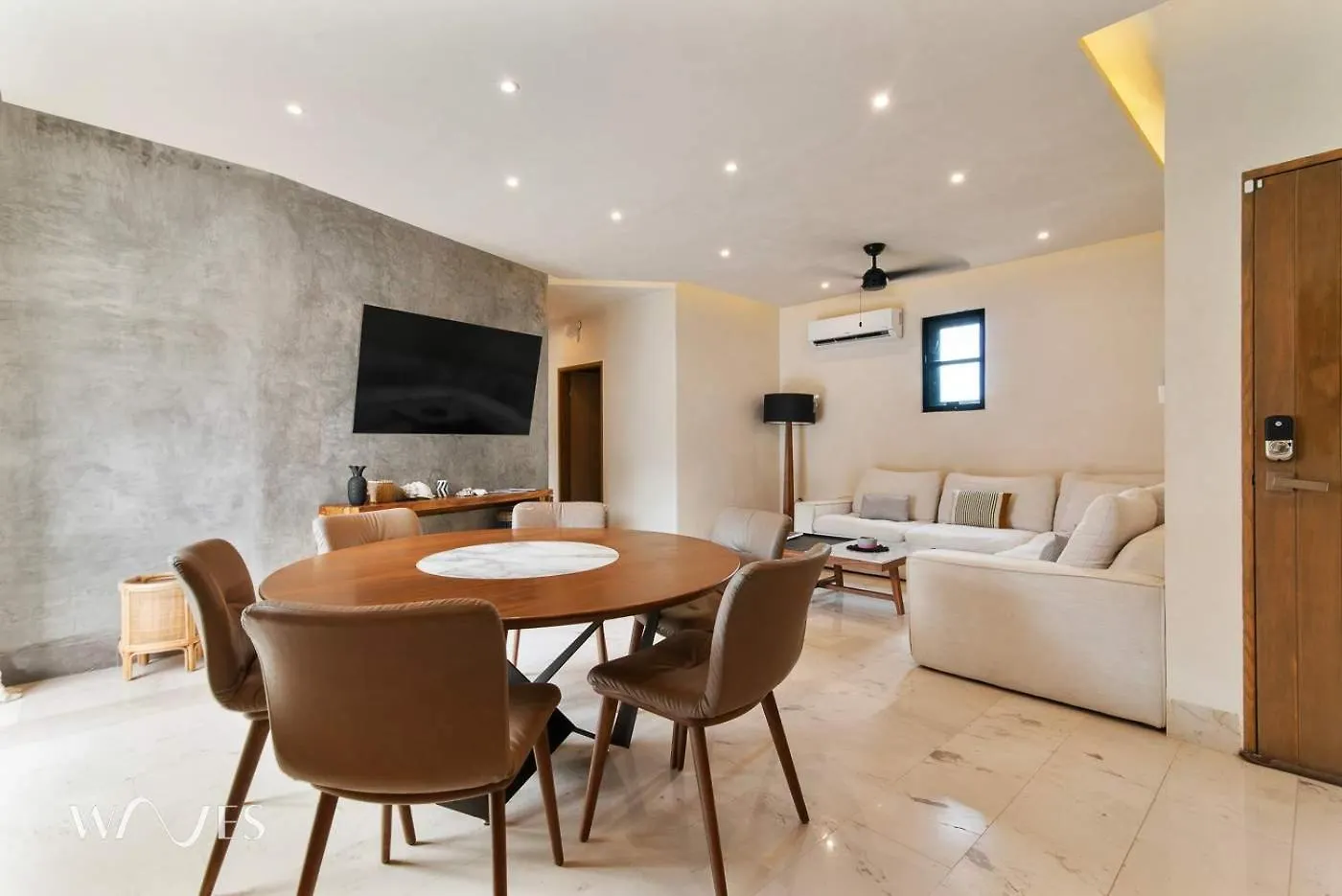 Prime 5Th Ave Stay - 2Br With King Beds & City Views Playa del Carmen Apartment